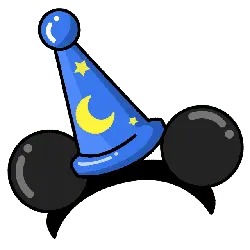 Blue Party Hat - night sky - PNG Images