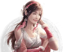 Pink Ancient Costume Woman - woman - Transparent Layer PNG