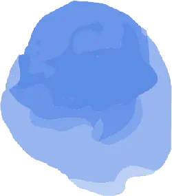 Blue Abstract Shape - High Resolution PNG