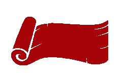Red Scroll - red - icon - No Watermark PNG