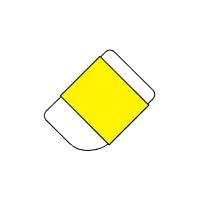 Yellow Diamond - graphic design - PNG