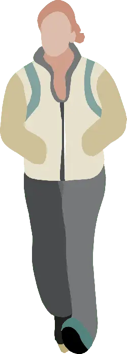 Person in White Vest - person - High Resolution PNG