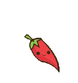 Chili Pepper - cute - Transparent Layer PNG