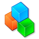 Colorful Cubes Combination - Popular Download PNG