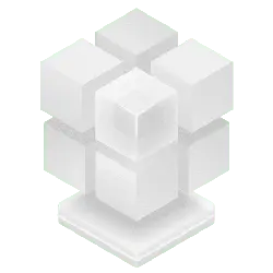 Cube Structure - minimalist - High Resolution PNG