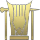 Golden Chair - design - High Resolution PNG