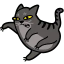 Gray Cat - PNG Images