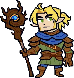 Elf Warrior - PNG