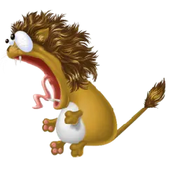 Lion - animation - High Resolution PNG