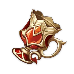 Red Mechanical Skull - red - No Background PNG