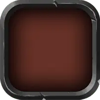 Brown Button - Transparent Layer PNG