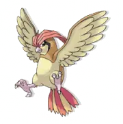Small Flying侠 - red hair - Transparent Layer PNG