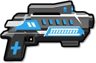 Futuristic Weapon - machinery - blue - Free PNG
