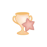 Trophy with Star Emoji - star - Free PNG