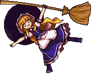 Flying Girl - magic - PNG Images
