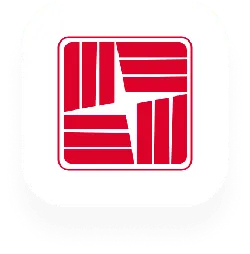Red Square - red - simple design - No Watermark PNG