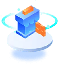 Blue Cube - future - High Resolution PNG