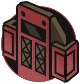 Red Building - cartoon - PNG Images