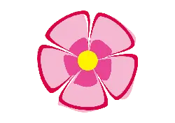 Pink Flower - Designer Recommended PNG - cartoon