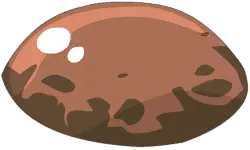 Brown Gemstone - shiny - No Background PNG