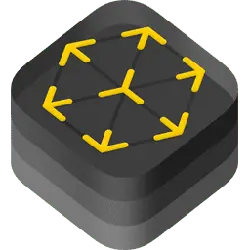 Rotate Arrow Button - icon - Transparent Background PNG