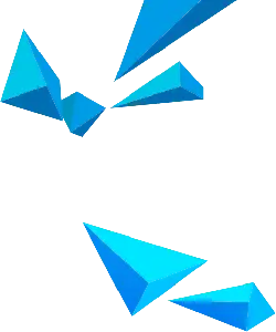 Blue Geometric Shapes - technology - simple - Lossless PNG