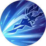 Blue Unicorn - power - Transparent Background PNG