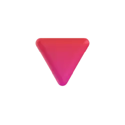 Pink Triangle - simple design - PNG Images