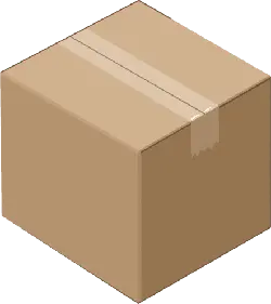 Cardboard Box - package box - PNG