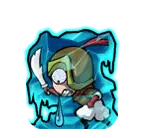 Ice Boy - frozen - No Background PNG