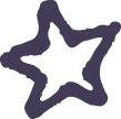 Purple Pentagon Star - graphic - Transparent Background PNG