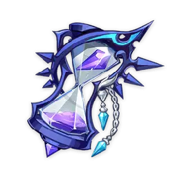 Amethyst Hourglass - gemstone - PNG Images