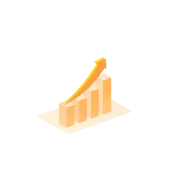 Bar Chart - growth - Lossless PNG