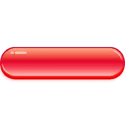 Red Button - shiny - No Background PNG