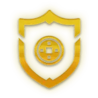 Gold Shield Emblem - logo - High Resolution PNG