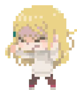 Pixel Girl - character - Free Download PNG