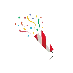 Confetti Cannon - Free Download PNG