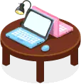 Laptop and Desk Lamp - lamp - High Resolution PNG