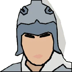 Knight Helmet - gray - High Resolution PNG
