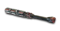 Futuristic Weapon - red - Lossless PNG