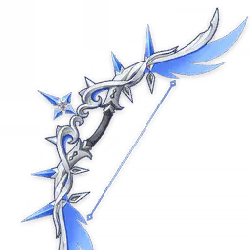 Ice Bow and Arrow - fantasy - High Resolution PNG