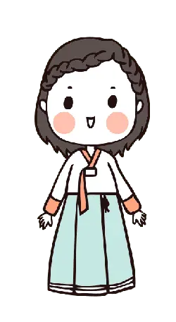 Korean Girl - korean dress - High Resolution PNG