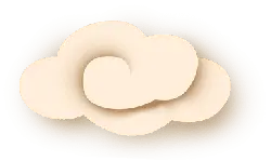 Cloud - cartoon - No Background PNG