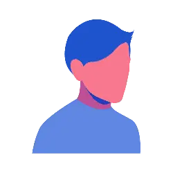 Blue Haired Person - person - High Resolution PNG