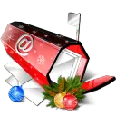 Red Paper Airplane - holiday - High Resolution PNG