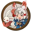 White Fox Girl - fox - anime character - Transparent Layer PNG
