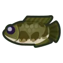 Green Fish - green - High Resolution PNG