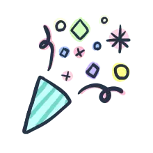 Colorful Gemstones and Decorations - pattern - No Watermark PNG