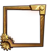 Gear Frame - mechanical - Lossless PNG
