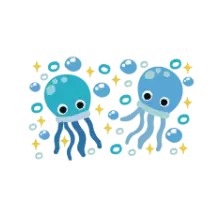 Jellyfish - yellow - Free PNG